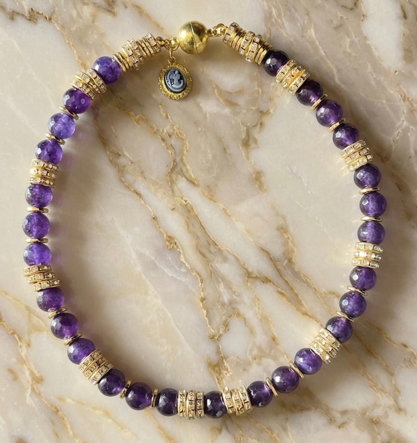 Collier Hypsus violet