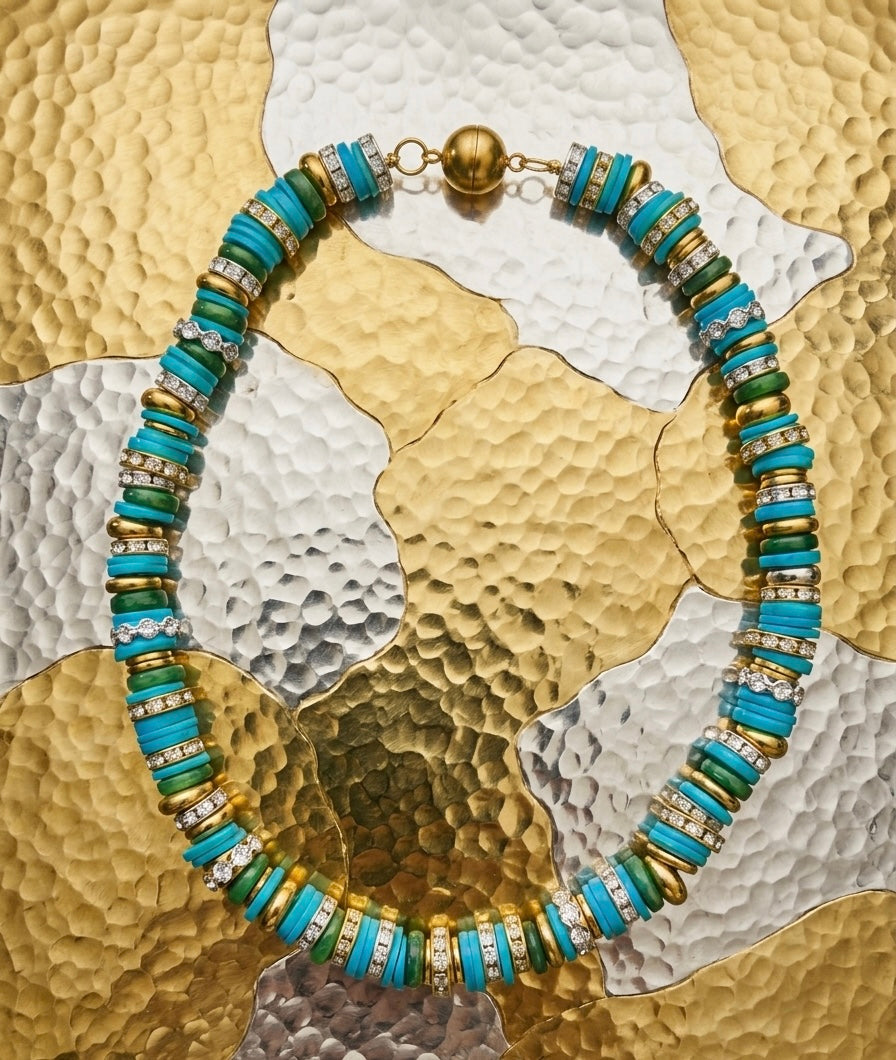 Le Angus turquoise vert
