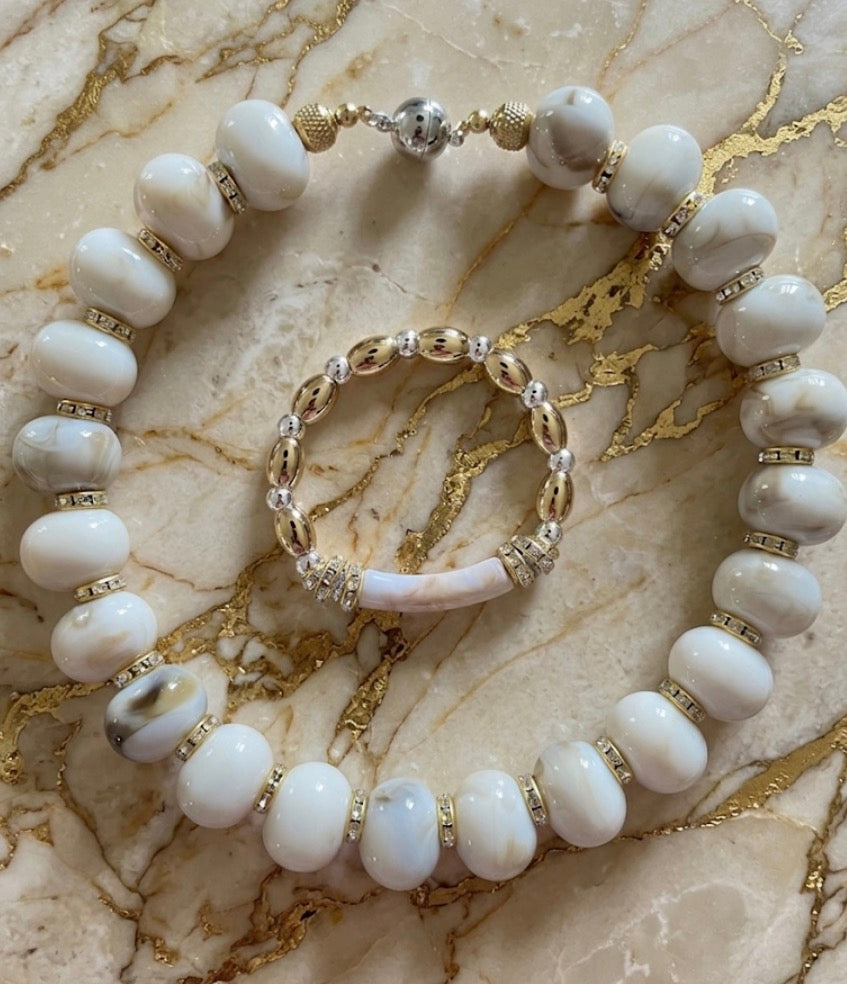 Collier XL marbrus